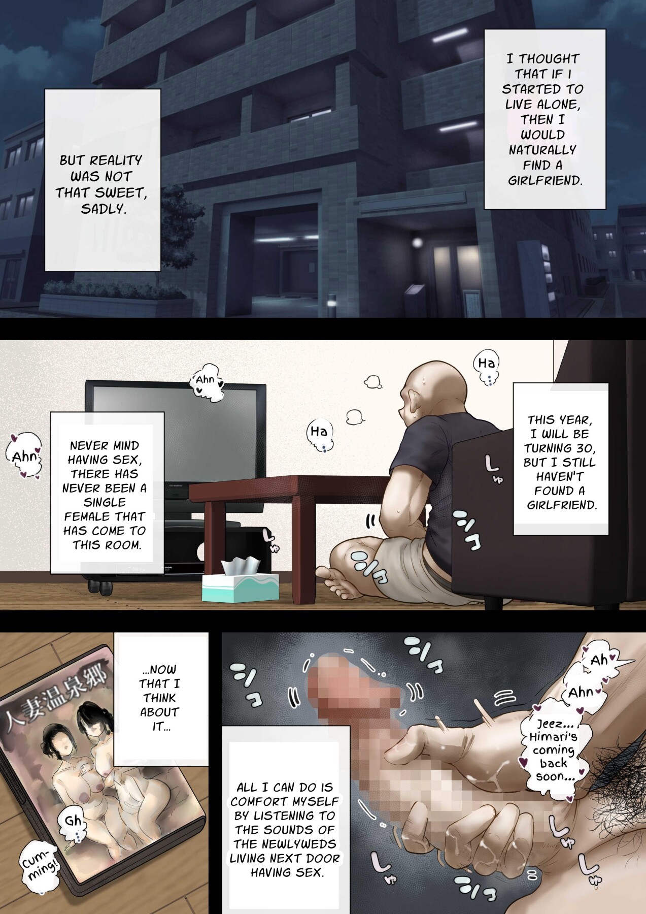 Hentai Manga Comic-These Babes Who Live In The Same Building Complex Bring Me Delicious Snacks Every Night-Read-2